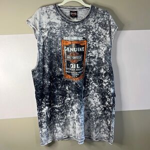 Harley Davison Men's Sleeveless Harley Shirt